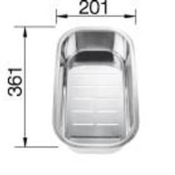 BLANCO 224787 passoire Acier inoxydable