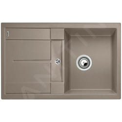 Metra 45 - Évier en Silgranit, 780x500 mm, tartufo 517346 - Blanco