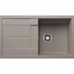 BLANCO METRA 5 S, Evier à poser, Rectangulaire, Gris, 1 bols, Tartufo, Rectangulaire