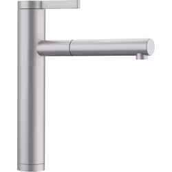 BLANCO LINEE-S, Standard, Acier inoxydable, Métal, Poignées de levier, Unique, 130°
