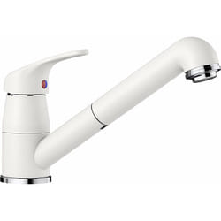 Blanco - Daras s - Robinetterie d'évier avec douchette extractible, blanc 517735