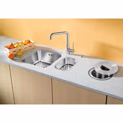 BLANCO SUPRA 400-U Evier encastré Carré Acier inoxydable