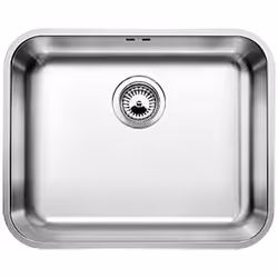 BLANCO SUPRA 500-U, Acier inoxydable, 1 bols, 500 x 400 mm, 530 mm, 430 mm, 175 mm