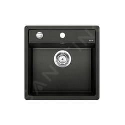 Dalago 5 - Évier en Silgranit, 515x510 mm, avec commande du vidage, anthracite 518521 - Blanco
