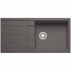 BLANCO Metra XL 6 S, Granit, Gris, 1 bols, 490 x 430 mm, 1000 mm, 500 mm
