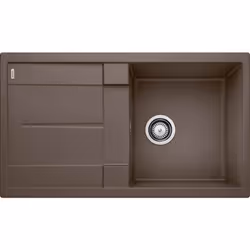 Caractéristiques de la gamme METRA - Une grande cuve très profonde - Design contemporain et épuré - Egouttoir pratique, utili ...