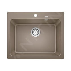 Blanco - Naya 6 - Évier en silgranite, 615x510 mm, tartufo 519644