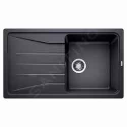 Évier de cuisine Sona 5 S couleur anthracite matériau SILGRANIT® PuraDur® convient pour montage sur plan conception réversibl ...
