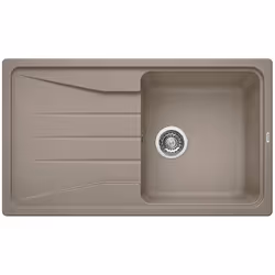 Évier de cuisine Sona 5 S, conception réversible couleur tartufo matériau SILGRANIT® PuraDur® convient pour montage sur plan  ...