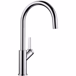 Mitigeur col de cygne BLANCO CARENA 520766 - Un corps de robinetterie au design marquant - Levier de commande long et ergonom ...