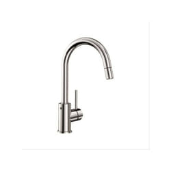Mida s - Mitigeur d'évier avec douchette extractible, chrome 521454 - Blanco