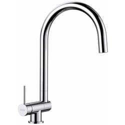 Blanco Coressa F - Robinetterie d’évier pour montage devant fenêtre, chrome 521544
