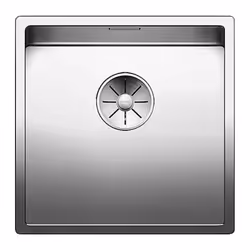 BLANCO CLARON 400-U Inox InFino 521573 - Rayons d'angles de 10mm pour un design exceptionnel, mais sans concession sur la fon ...
