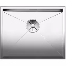BLANCO Zerox 500-IF, Evier encastré, Rectangulaire, Acier inoxydable, Acier inoxydable, 1 bols, Rectangulaire