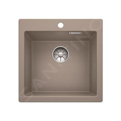 Blanco - Pleon 5 - Évier en silgranit, 515x510 mm, tartufo 521675