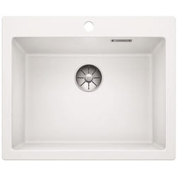 Évier BLANCO 521683 - Granit - 1 bac - Réversible - 86 cm - Blanc