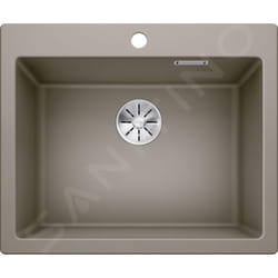 Blanco - Pleon 6 - Évier en silgranite, 615x510 mm, tartufo 521686