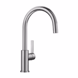Mitigeur Blanco CANDOR 523120 avec design haut de gamme en inox massif brossé. Des lignes épurées pour des cuisines modernes. ...