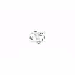 Design haut de gamme en inox massif brossé ,Bec haut pour remplir facilement casseroles et vases , Peut etre installé contre  ...