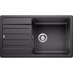 BLANCO Legra XL 6 S, Rangement au-dessus de l’évier, Rectangulaire, Silgranit, Anthracite, 1 bols, Rectangulaire