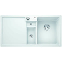 Blanco Collectis 6 - Évier en silgranit 100x51 cm, avec commande de vidage et accessoires, blanc 523348