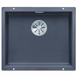 Évier de cuisine Subline 500-U avec vidage InFino® couleur gris rocher matériau SILGRANIT® PuraDur® l’évier convient pour un ...