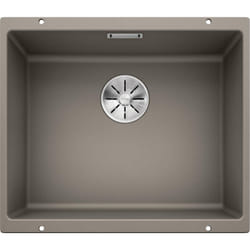 Subline 500 - Évier en Silgranit, 53x46 cm, InFino, tartufo 523439 - Blanco