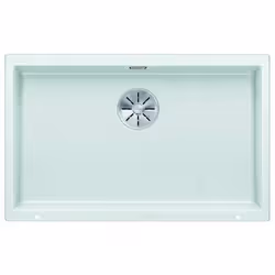 Évier de cuisine Subline 700-U avec vidage InFino® couleur blanche matériau SILGRANIT® PuraDur® l’évier convient pour un mont ...