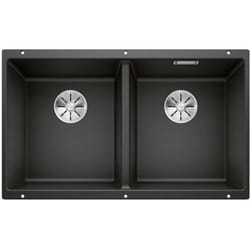 Subline 350/350 - Évier en silgranite, 76x46 cm, anthracite 523574 - Blanco