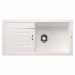 Caractéristiques de la gamme FAVUM - Egouttoir pratique - Bonde manuelle Ø 90 mm inox - Siphon inclus - Garantie 10 ans sur S ...