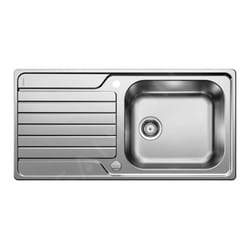 Dinas xl 6 - Évier, 1000x500 mm, avec commande du vidage, inox brossé 524255 - Blanco