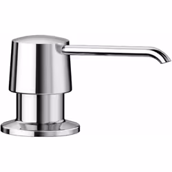 Distributeur de liquide-vaisselle finition : chrome volume du distributeur 300 ml distributeur à remplir par le haut hauteur  ...