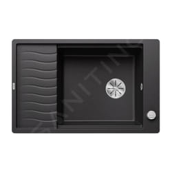 Elon xl 6 - Évier en silgranit, 770x490 mm, avec commande de vidage et accessoires, InFino, anthracite 524854 - Blanco