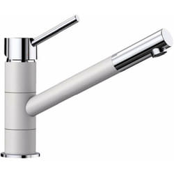 Kano - Robinetterie d'évier, blanc/chrome 525030 - Blanco