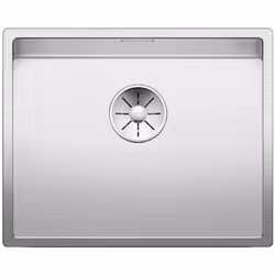 Évier de cuisine Claron 500 U évier sans égouttoir montage sous plan de travail rayon important de 10 mm largeur minimale du ...
