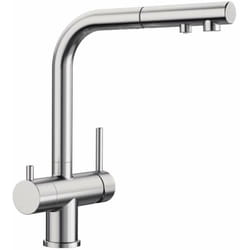 Blanco Fontas S II - Robinetterie d’évier avec embout extractible et fonction filtrante, inox 525199