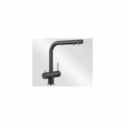 Mitigeur - BLANCO - FONTAS-S II - Pivotant - Anthracite - Inox lissé
