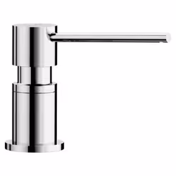 Distributeur de savon BLANCO LATO Chrome 525808 - Design moderne et intemporel - Utilisation facile et pratique - Facile à re ...