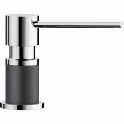 Distributeur de liquide-vaisselle Silgranit Look - finition aspect Silgranit pour une plus belle harmonie avec un évier Silgr ...