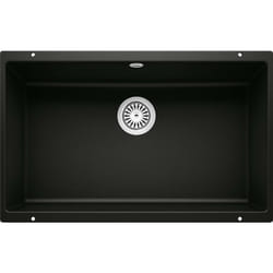 Rotan 700 - Évier en silgranit, 73x46 cm, noir 526099 - Blanco