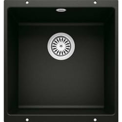 Rotan 400 - Évier en silgranit, 43x46 cm, noir 526097 - Blanco