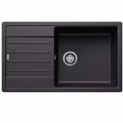 Blanco - evier à encastrer 86cm silgranit noir - 526087