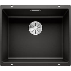 Subline 500 - Évier en silgranit, 53x46 cm, InFino, noir 525995 - Blanco