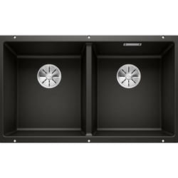 Evier Blanco Subline 350/350-U Silgranit - Black