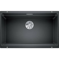 Etagon 700 - Évier en silgranit, 73x46 cm, avec rails, noir 525891 - Blanco