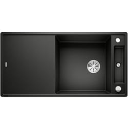Evier Blanco Axia iii xl 6S Silgranit - Black - Accessoire : Planche en verre