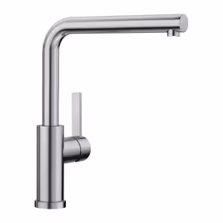 Mitigeur sous fenêtre BLANCO LANORA-F Inox 526179 À installer sous une fenêtre : tirer droit vers le haut puis poser de côté  ...