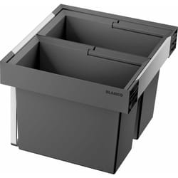 Flexon ii - Poubelle encastrée, divisée, volume 49 l 526641 - Blanco