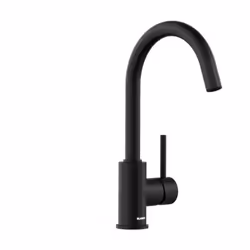 Le mitigeur col de cygne Mida 526649 de Blanco de finition noir mat s’adapte facilement au style de cuisine moderne. Son bec ...