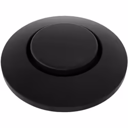 Bouton de commutation pneumatique pour les broyeurs FWD de Blanco finition noir mat diamètre 45 mm